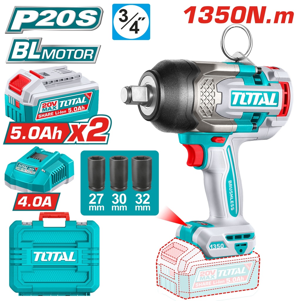 Cordless impact wrench