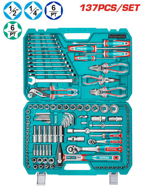 137 Pcs combination tools set
