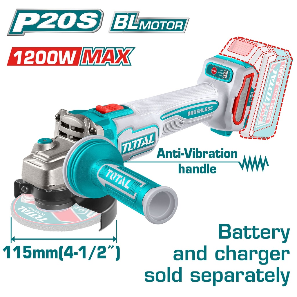 [TAGLI212025] 20VX1200W (Tool Only) صاروخ عالبطارية