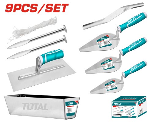 9PCS طقم عدة عمار وحجر