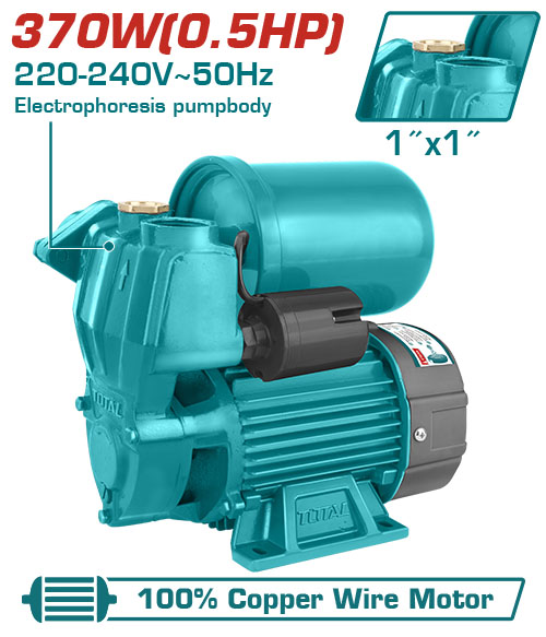 [TWP93706] 0.5HPX32M  طرمبة مياه اوتوماتيك