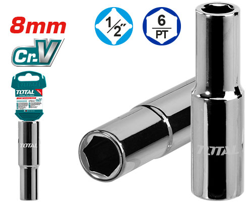 1/2"X8MM طربوش طويل