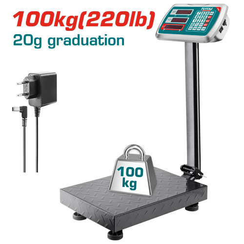[TESA31001] 100KG ميزان الكتروني ديجيتال