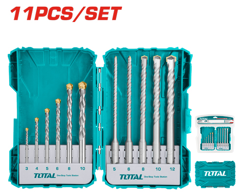 [TACSDL31101] 11PCS (SDS-طقم ريش (باطون و غرانيت
