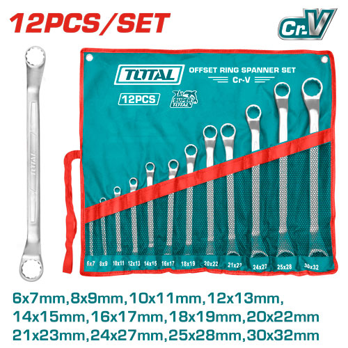 12PCS 6-32MM طقم مسنن مسنن