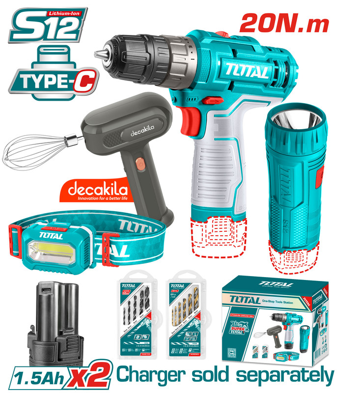 [TOSLI23115] 12V 4PCS مجموعة مقدح عالبطارية مع انتريك وضو بالراس