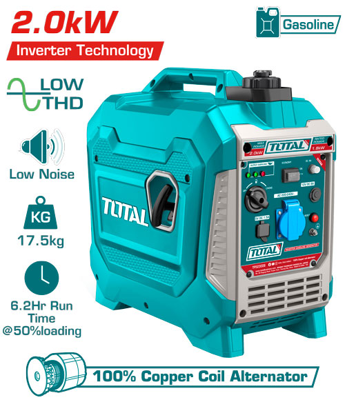 [TP523006] 2.0KW مولد كهرباء انفرتر