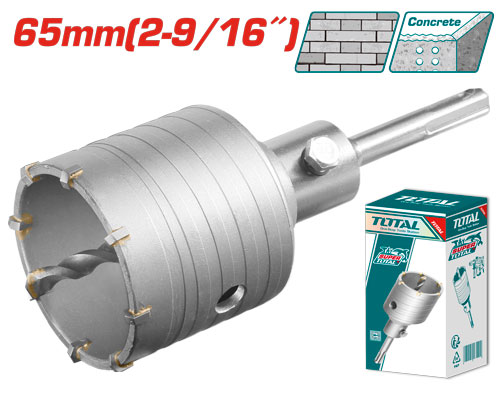 2.5" (65mm) قوارة باطون مع ممسك