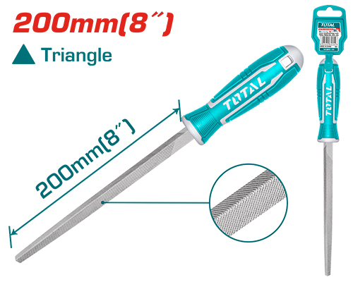 200MM مبرد حديد مثلث