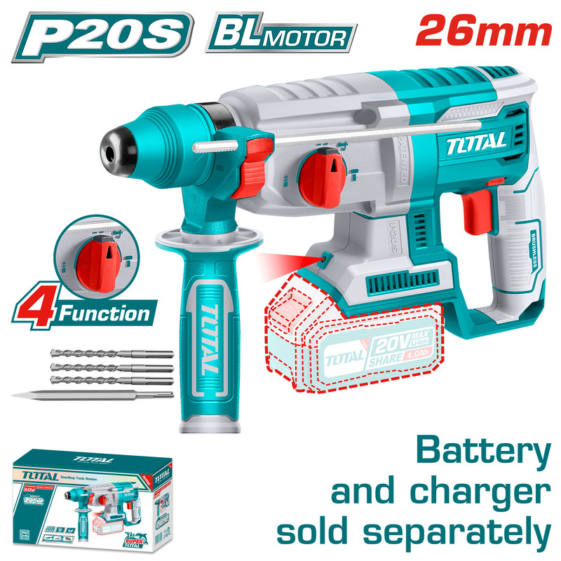 20VX26MM  SDS (Tool Only) مقدح برم و تكسير صناعي عالبطارية