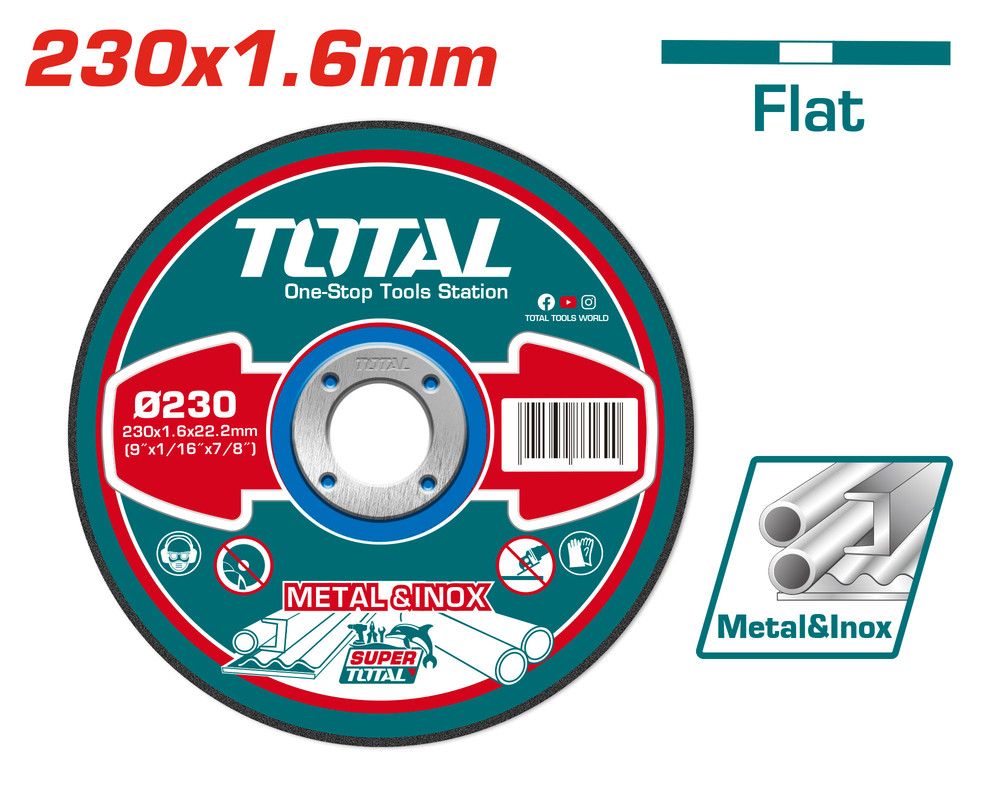 230MMX1.6MM ديسك قص ستانلس