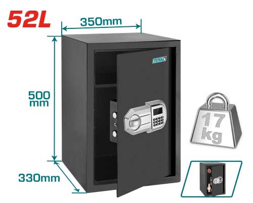 350X330X500MMX52L خزنة