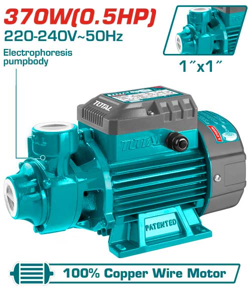 [TWP13706] 370WX35M X0.5HP طرمبة مياه قلب نحاس