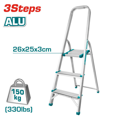 3Steps سلم المنيوم منزلي