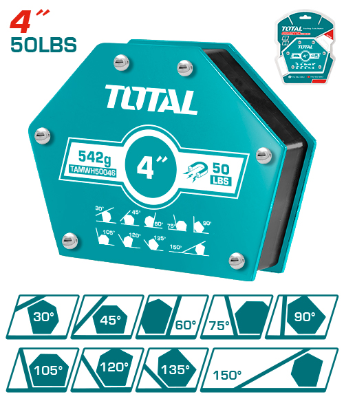 4" زاوية جمع لحام (6 زوايا)