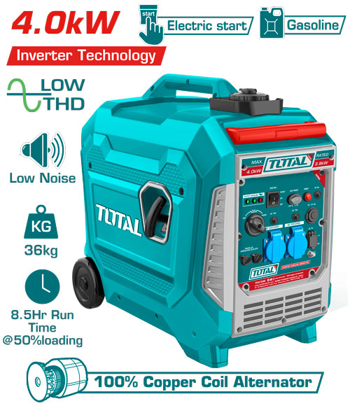 [TP547506E] 4.0KW مولد كهرباء انفرتر