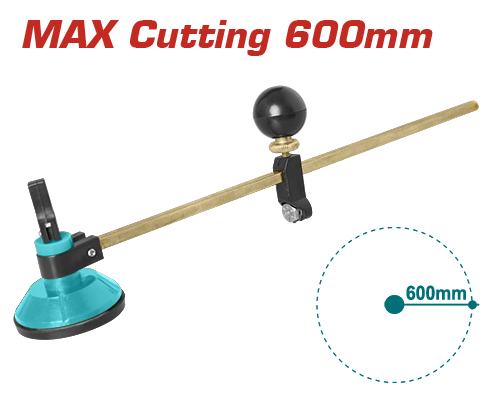 60cm الماسة قص زجاج بيكار