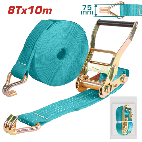 8Ton 75MMX10M  حزام طقطاق