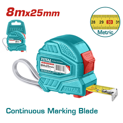 [TMT126381M] 8X25 MM متر بلاستيك