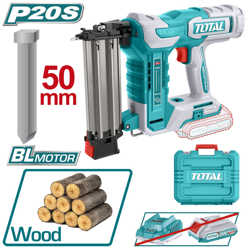 20V F15-F50 (Tool Only) فرد مسمار عالبطارية