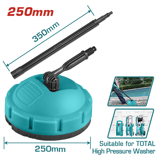 فرشاة باحة برم مع وصلة على مضخة غسيل