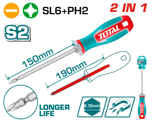 2 In 1 مفك براغي