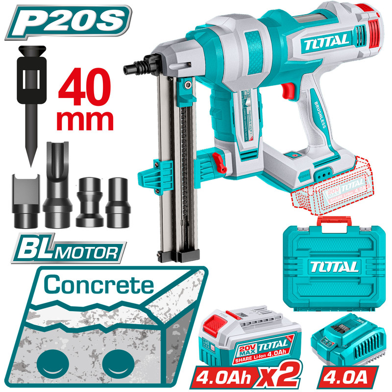 20VX2BX1C فرد مسمار باطون بطارية