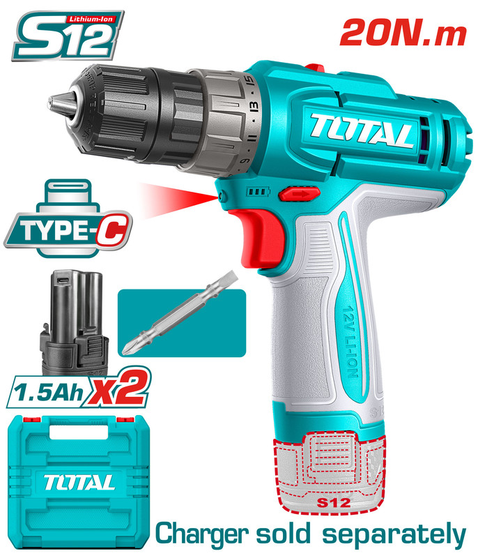 12VX2B C-Type مقدح بطارية