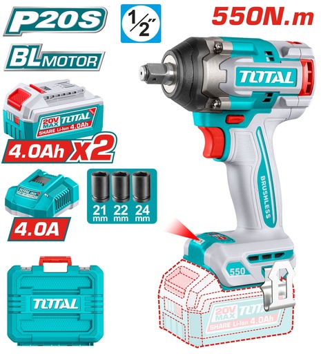 [TIWLI2055] 20VX550N.mX2BX1CX1/2'' فرد شد طربوش صناعي