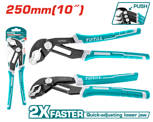 [THTJ381006] 10" بانسة تمساح اوتوماتيك سريعة