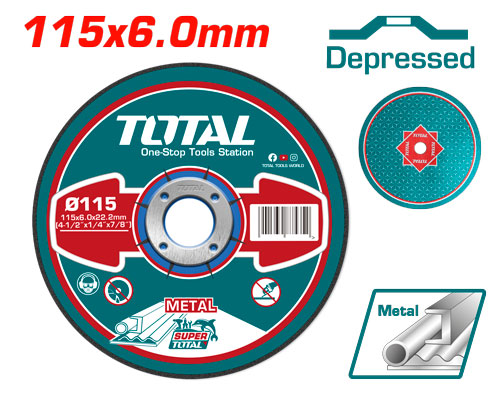 [TAC2231151] 115X6.0X22.2mm ديسك جلخ حديد