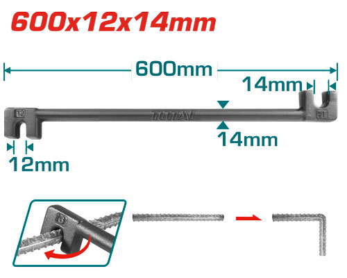 [THBEB12142] 12-14MM مفتاح تطعيج حديد