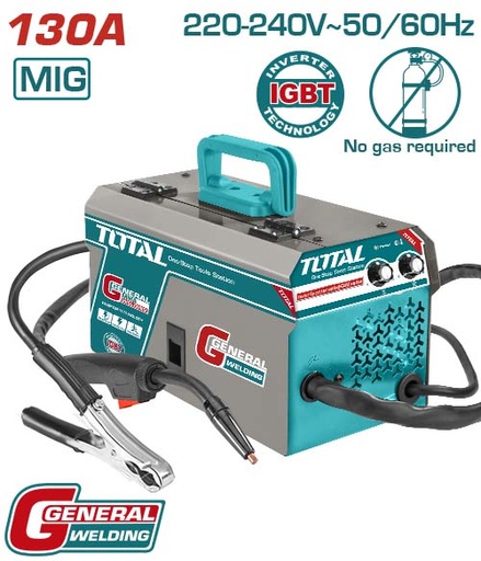[TFC13012] 130A MIG مكنة تلحيم بدون غاز