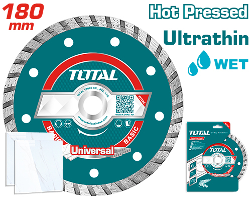 [TAC2131803HT] 180(7")x8x1.4x22mm  ديسك الماس رقيق