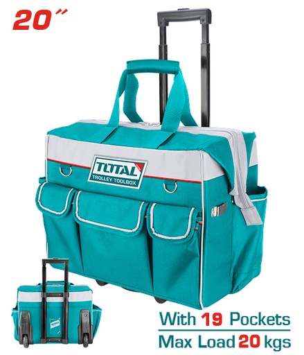 [THRRTB2012] 20" شنطة عدة قماش صناعية مع قاعدة مدعمة كراجة