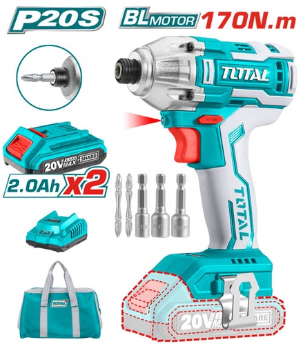 [TIRLI2002] 20VX2 Battery مقدح شد براغي تورك