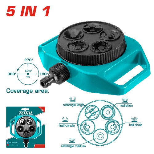 [THPS63022] 3/4"  مرشة زراعية 5 حركات