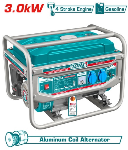 [TP130005] 3000W مولد كهرباء بنزين