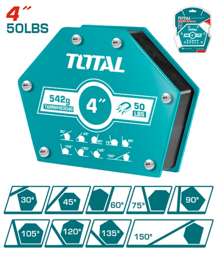 [TAMWH50046] 4" زاوية جمع لحام (6 زوايا)