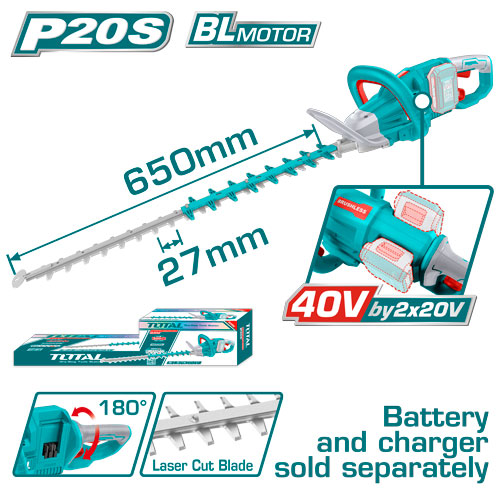 [THTLI40028] 40V (Tool Only) BL مكنة تشحيل صناعية عالبطارية