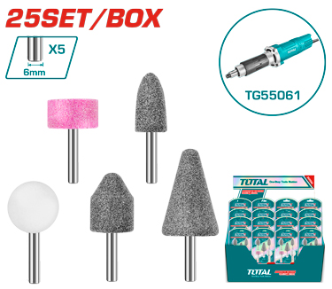 [TAKB0502] 5PCS طقم اكسسوار صاروخ حفر و جلخ