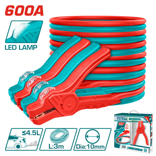 [PBCA16008L] 600AMP كلاب تدكير مع لمبة
