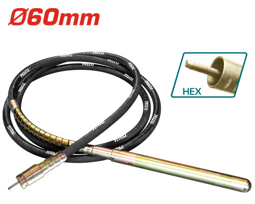 [TPVP1602] 60MM 6METER نبريج رجراج باطون