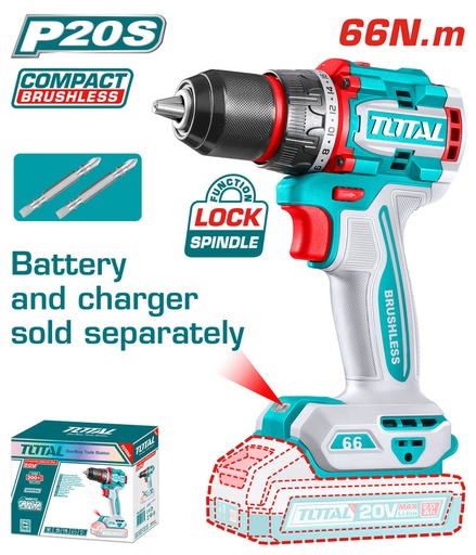 [TDLI206681] 20VX66N.m (Tool Only) Compact  مقدح بطارية صناعي