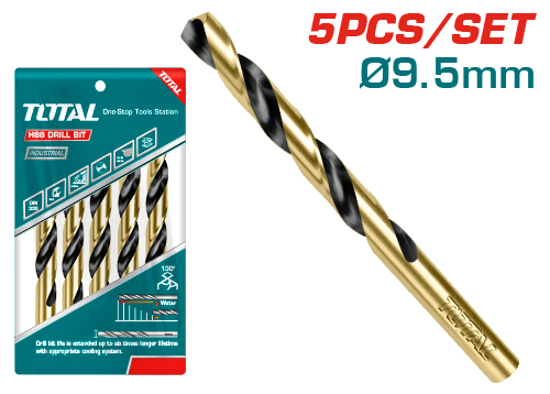 [TAC100953] HSS drill bit 9.5mm ريشة حديد