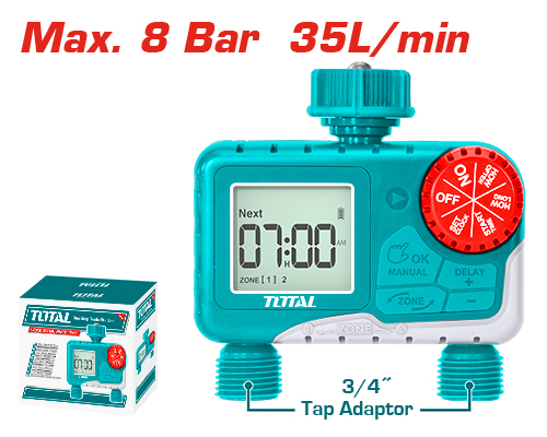 [THHCQ9206] عداد برمجة للري نطاقين