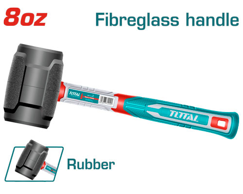 [THRUH6808] 220g مطرقة كوتشوك اسود