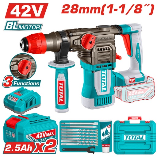 [TRHLI422882] 42VX2BX1CX4.5J SDS Plus كومبسور برم وتكسير