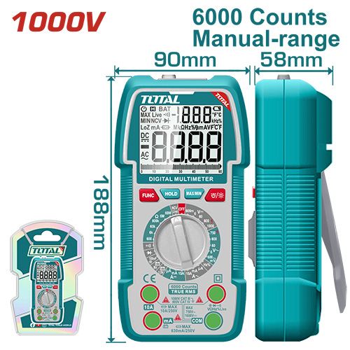 6000 AC/DC ساعة فحص