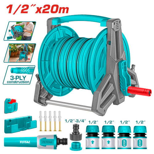 Hose reel set